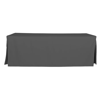 Tablevogue 8-Foot Charcoal Table Cover