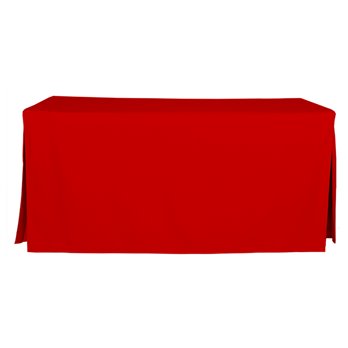 Tablevogue 6-Foot Red Table Cover
