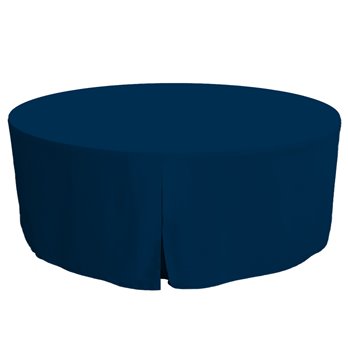 Tablevogue 72-Inch Sapphire Round Table Cover