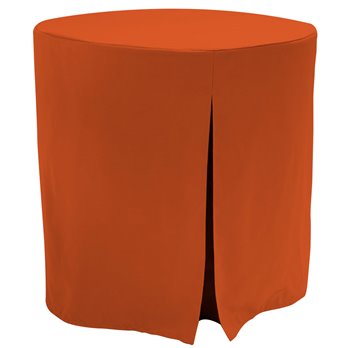 Tablevogue 30-Inch Ooh-Orange Round Table Cover