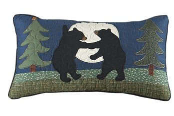 Bear Dance Rectangle Decorative Pillow