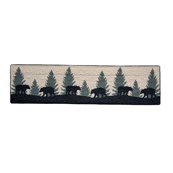 Bear Walk Plaid Valance