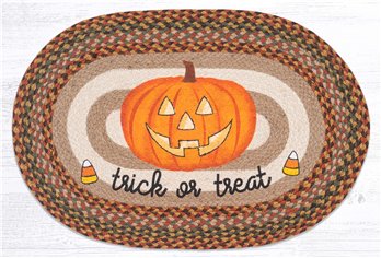 Trick or Treat Oval Rug 20"x30"