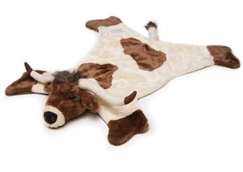 Carstens Small Longhorn Cow Kids Animal Rug