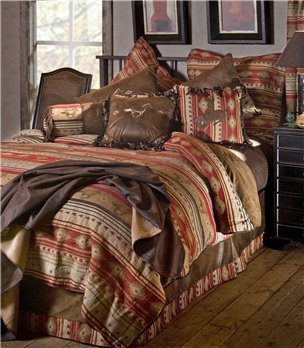 Carstens Flying Horse Southwestern Comforter Set, Queen