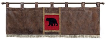 Carstens Adirondack Rustic Cabin Valance