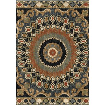 Indo China Multi 5'3" x 7'6" Rug