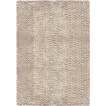 Solid Beige 5'3"x7'6" Rug