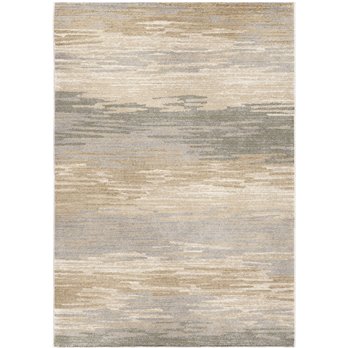 Distant Meadow Bay Beige 5'3"x7'6" Rug