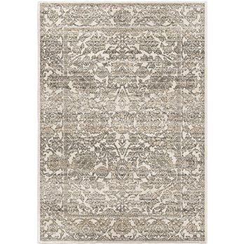 Persian Tonal Light Grey 5'3"x7'6" Rug