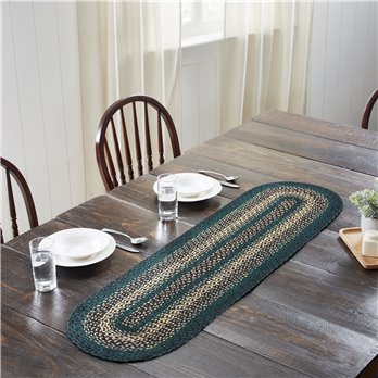 Pine Grove Jute Oval Runner 13x48