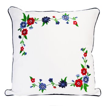 Dawson "White Emblem" Decorative Pillow