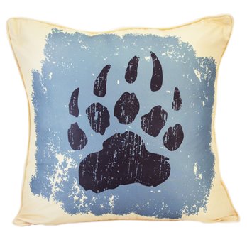Bear Totem "Bear Paw" Decorative Pillow