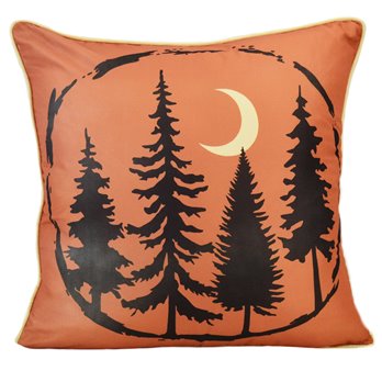 Bear Totem "Tree" Decorative Pillow