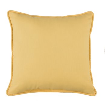 Kailani Solid Square Pillow - Yellow