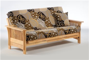 Autumn Full Futon Frame in Natural Finish