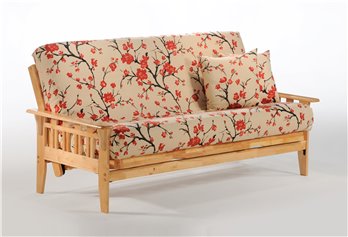 Kingston Queen Futon Frame in Natural Finish