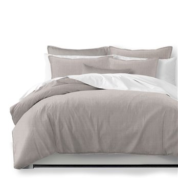Austin Taupe Comforter and Pillow Sham(s) Set - Size Queen