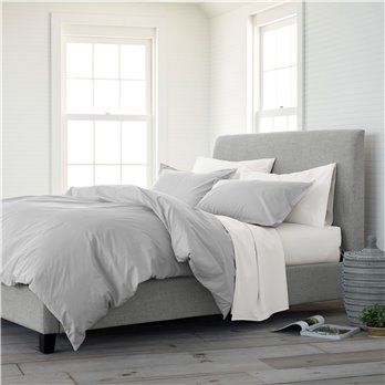 Martex EcoPure Comfort Wash Full/Queen Light Gray Comforter Set