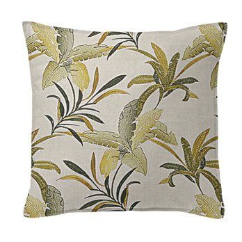 Renee Palm Green Decorative Pillow - Size 24" Square