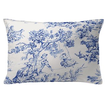 Villa Nova Ink Decorative Pillow - Size 14"x20" Rectangle