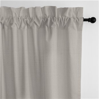 Ancebridge Mushroom Pole Top Drapery Panel - Pair - Size 50"x108"