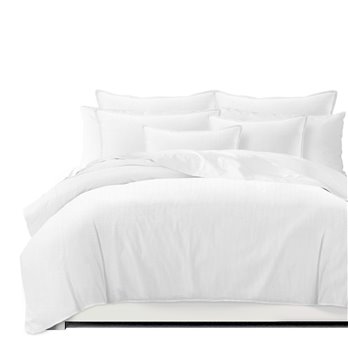 Ancebridge Bright White Coverlet and Pillow Sham(s) Set - Size Super Queen