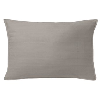 Nova Taupe Decorative Pillow - Size 14"x20" Rectangle
