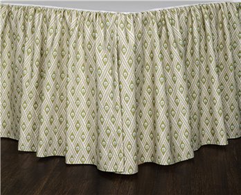 Zen Linen Twin Bedskirt (15" Drop)
