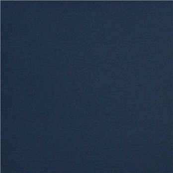 Bouvier Blue Toile Solid Blue Fabric - Non Refundable