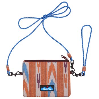 Kavu Tumbleweed Ikat Renrose 3-in-1 Wristlet/Crossbody Pouch