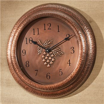 Valley Pine Wall Clock