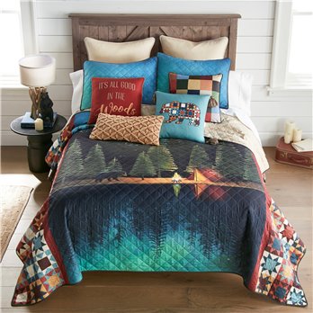 Northern Lights 3 Piece Queen Quilt Set