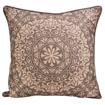 Mojave Red Mandala Decorative Pillow