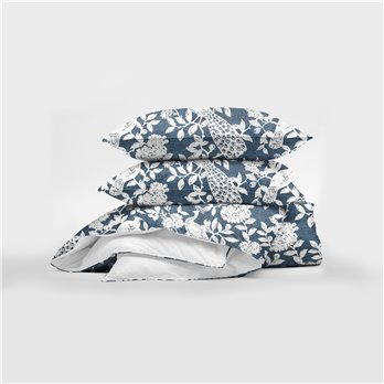 Lark Navy Euro Pillow Sham