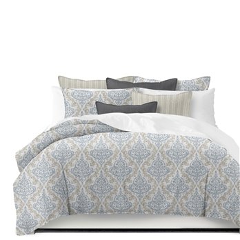 Adira Taupe California King Comforter & 2 Shams Set