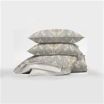 Mahal Gray Euro Pillow Sham