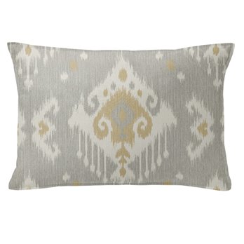 Mahal Gray 14X20" Oblong Decor Pillow w/ Feather Insert