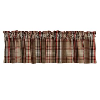 Bear Country Plaid Valance 72X14