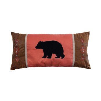 Black Bear Throw Pillow