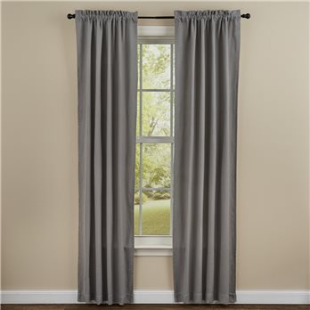 Farmington Dove Gray Lined Panels 72X84