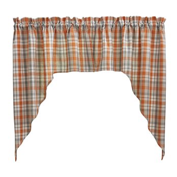 Apricot & Stone Swags 72X36