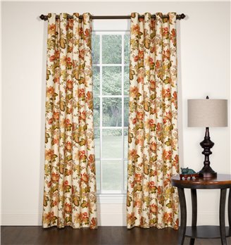 Luxuriance 96" x 84" Lined Grommet Curtains (pair) by Thomasville