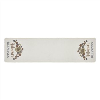 Bountifall Autumn Blessings Runner 12x48