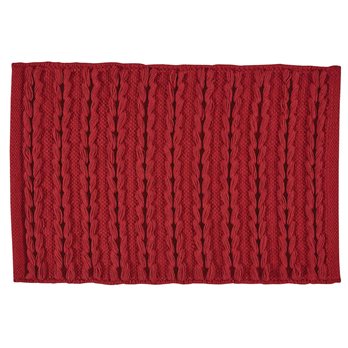 Red Winter Scarf Placemat