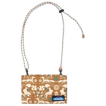 Kavu Fall Folklore Islamorada Wallet with Crossbody Strap