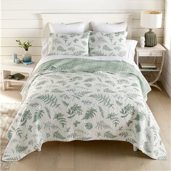 Botanical 3 Pc Queen Quilt Set