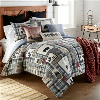 Forest Symbols King 3PC Comforter Set