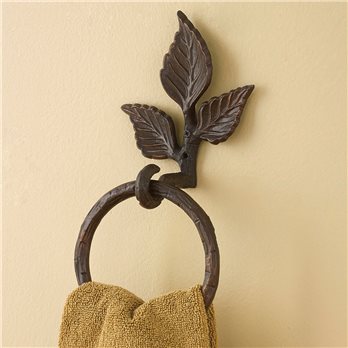 Birch Wood Towel Ring