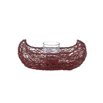 Canoe Single Votive Red